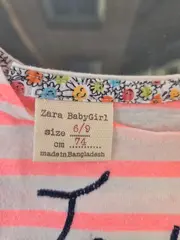 Vorschaubild 3 von Baby Mädchen T-Shirt Gr. 74 gestreift 'To the moon and back'