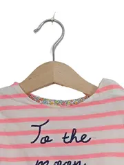 Vorschaubild 4 von Baby Mädchen T-Shirt Gr. 74 gestreift 'To the moon and back'
