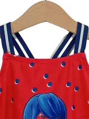 Vorschaubild 2 von Mädchen Badeanzug Rot Gr. 122/128 Ladybug Schwimmanzug