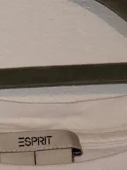 Vorschaubild 5 von Damen T-Shirt Gr. 40 L Weiß mit Blumenmuster Print Kurzarm