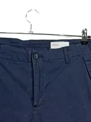 Vorschaubild 2 von Herren Cargohose Blau Gr. 44 Baumwolle Casual