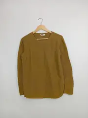 Vorschaubild 2 von Herren Pullover Gr. 50/L Braun Strukturmuster Casual