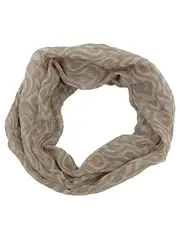 Vorschaubild 1 von Damen Schal Beige Abstrakt Muster Casual Polyester 79x80 cm