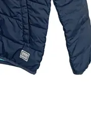 Vorschaubild 4 von Kinder Steppjacke Kapuze Blau Gr. 152 Casual Freizeit