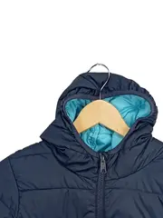 Vorschaubild 2 von Kinder Steppjacke Kapuze Blau Gr. 152 Casual Freizeit