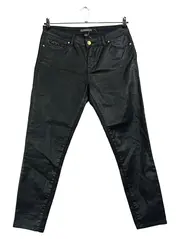 Vorschaubild 1 von Damen Jeans Regular Fit Gr. 31 Schwarz Casual Hose