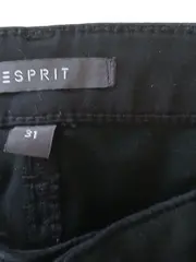 Vorschaubild 5 von Damen Jeans Regular Fit Gr. 31 Schwarz Casual Hose