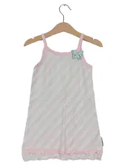 Vorschaubild 1 von Mädchen Sommerkleid Gr. 80 Mehrfarbig Gestreift Charmant Baumwolle