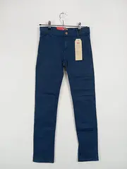 Vorschaubild 2 von Mädchen Jeans Regular Fit Blau Gr. 164 Baumwolle Casual Hose