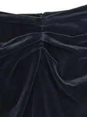 Vorschaubild 2 von Damen Minirock Samt Elegant Schwarz Gr. 38