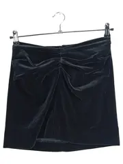 Vorschaubild 1 von Damen Minirock Samt Elegant Schwarz Gr. 38