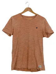 Vorschaubild 1 von Herren T-Shirt Casual Orange Meliert Gr. M