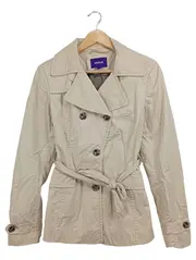 Vorschaubild 1 von Damen Trenchcoat Gr. 36 Beige Klassisch Baumwolle