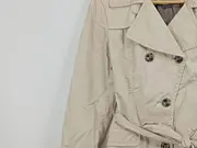 Vorschaubild 3 von Damen Trenchcoat Gr. 36 Beige Klassisch Baumwolle