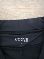 Vorschaubild 3 von Damen Sport Leggings Laufhose 3/4 Schwarz Größe S Active
