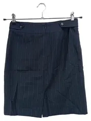 Vorschaubild 2 von Bleistiftrock Damen 36/S Blau Gestreift Business Elegant