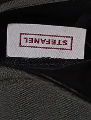 Vorschaubild 3 von A-Linienrock Damen Gr. 44/XXL Schwarz Elegant Business Midi Falten