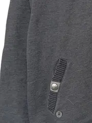 Vorschaubild 4 von Damen Sweatshirt Stehkragen Grau Gr. M Baumwolle