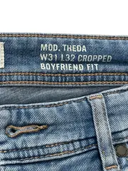 Vorschaubild 6 von Damen Jeans Regular Fit Blau W31 L32 Theda