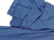 Vorschaubild 2 von Damen Off-Shoulder Bluse Rüschenärmel gestreift blau Gr. XF