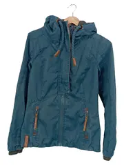 Vorschaubild 1 von Leichte Jacke Damen XS Petrol Casual Kapuze