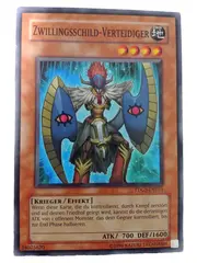 Vorschaubild 2 von Krieger Sammelkarte Zwillingsschild-Verteidiger TCG Einzelkarte