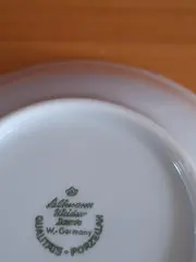 Vorschaubild 5 von Dekoschale Porzellan Klassisch Blumenmuster Landschaft 13cm