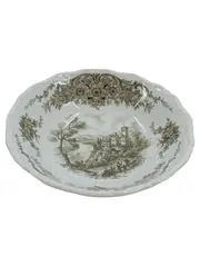 Vorschaubild 1 von Dekoschale Porzellan Klassisch Blumenmuster Landschaft 13cm