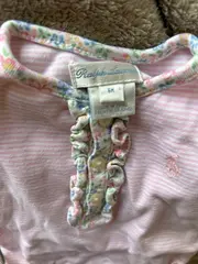 Vorschaubild 2 von Baby Body Mädchen Gr. 68/6M Rosa Gestreift Rüschen