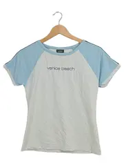 Vorschaubild 1 von Kinder Sport T-Shirt Gr. 128 Weiß Polyamid Elasthan