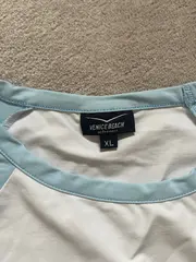 Vorschaubild 3 von Kinder Sport T-Shirt Gr. 128 Weiß Polyamid Elasthan