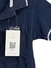 Vorschaubild 3 von Poloshirt Kinder Blau Klassisch Kurzarm Gr. 128