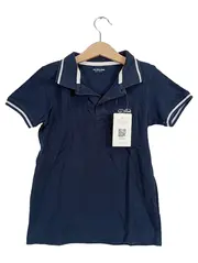 Vorschaubild 1 von Poloshirt Kinder Blau Klassisch Kurzarm Gr. 128