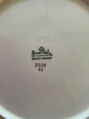 Vorschaubild 2 von Suppenteller Klassisch Weiß Blumenmuster 20,5cm Keramik