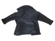 Vorschaubild 4 von Damen Kunstlederjacke Oversized Schwarz Gr. S Neu mit Etikett