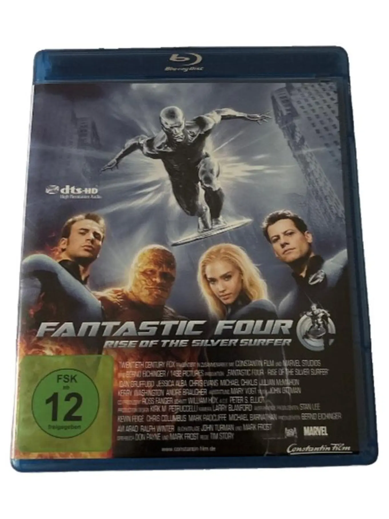 Fantastic Four Rise of the Silver Surfer Blu-Ray Superhelden Sci-Fi Actionfilm