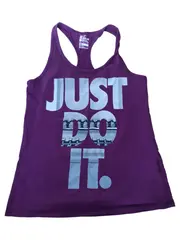 Vorschaubild 1 von Damen Sport Top Gr. 36/S Lila Sportlich Just Do It