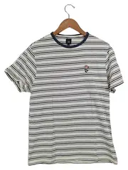 Vorschaubild 1 von Herren T-Shirt gestreift M Rosen-Stickerei Mehrfarbig Casual