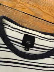 Vorschaubild 5 von Herren T-Shirt gestreift M Rosen-Stickerei Mehrfarbig Casual