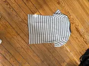 Vorschaubild 4 von Herren T-Shirt gestreift M Rosen-Stickerei Mehrfarbig Casual