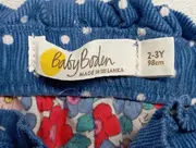 Vorschaubild 4 von Kinder Stoffhose Gr. 98 Blau gepunktet Casual Cordhose Babyhose