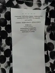 Vorschaubild 5 von Damen Bluse Gr. 32/XXS Mehrfarbig Gepunktet Casual Polyester