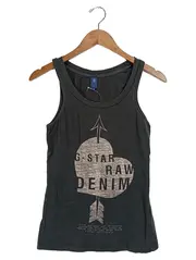 Vorschaubild 1 von Herren Unterhemd Tanktop Schwarz XS Baumwolle Logo Streetwear