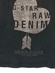 Vorschaubild 4 von Herren Unterhemd Tanktop Schwarz XS Baumwolle Logo Streetwear