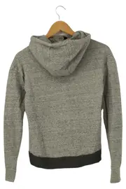 Vorschaubild 1 von Damen Kapuzenpullover Hoodie Grau Gr. 34/XXS Casual Sportlich