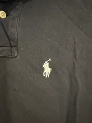 Vorschaubild 3 von Poloshirt Herren Gr. S Schwarz Baumwolle Custom Fit