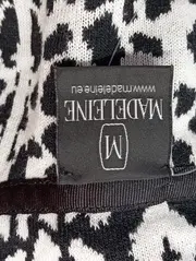 Vorschaubild 3 von Strickjacke Damen Gr. 38 Animal-Print Mehrfarbig Elegant
