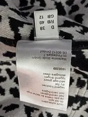 Vorschaubild 5 von Strickjacke Damen Gr. 38 Animal-Print Mehrfarbig Elegant