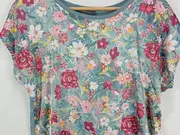 Vorschaubild 4 von Damen T-Shirt XS Blumenmuster Mehrfarbig Feminin