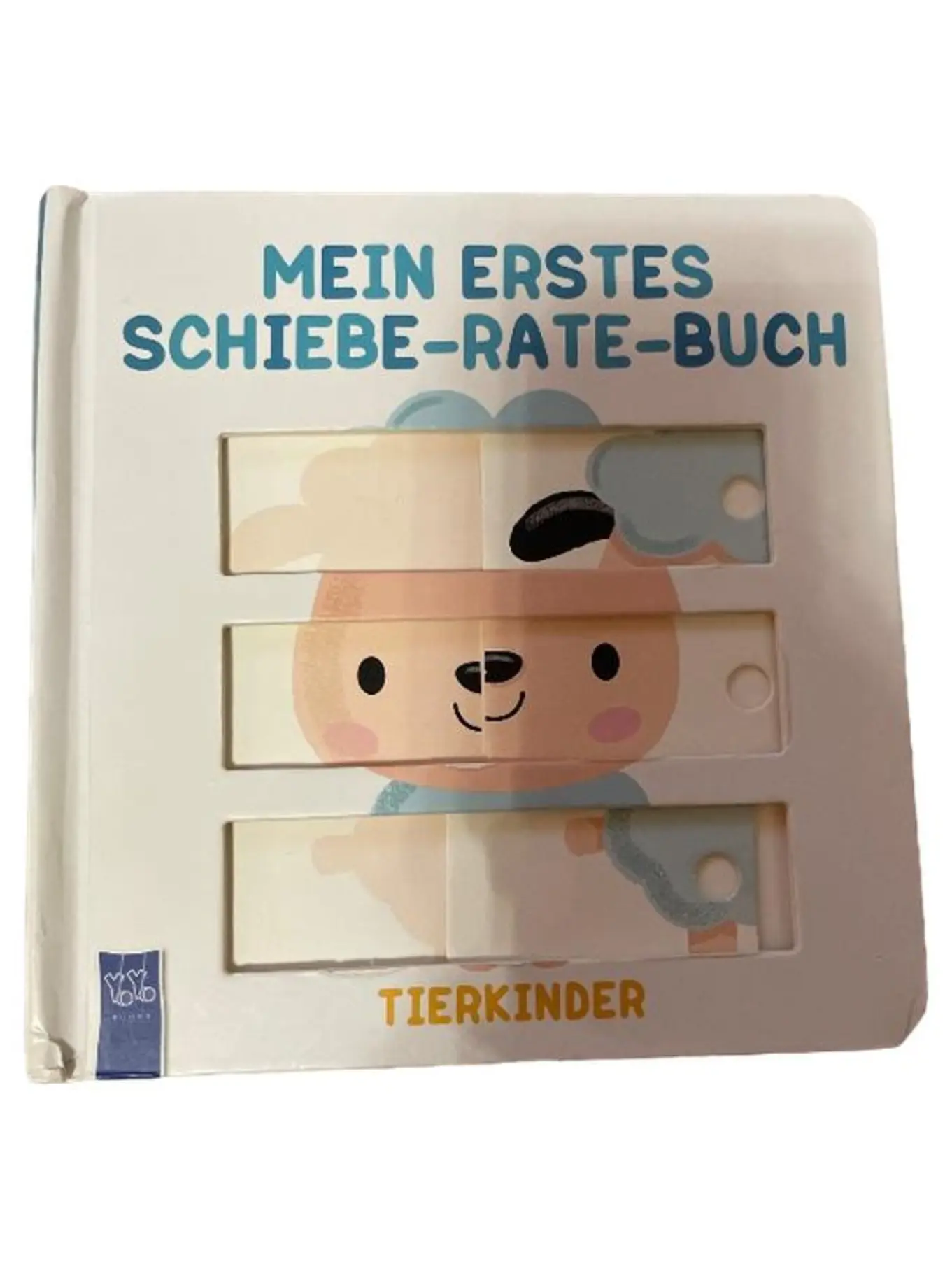 YOLO Books Mein erstes Schiebe-Rate-Buch Tierkinder Deutsch Hardcover